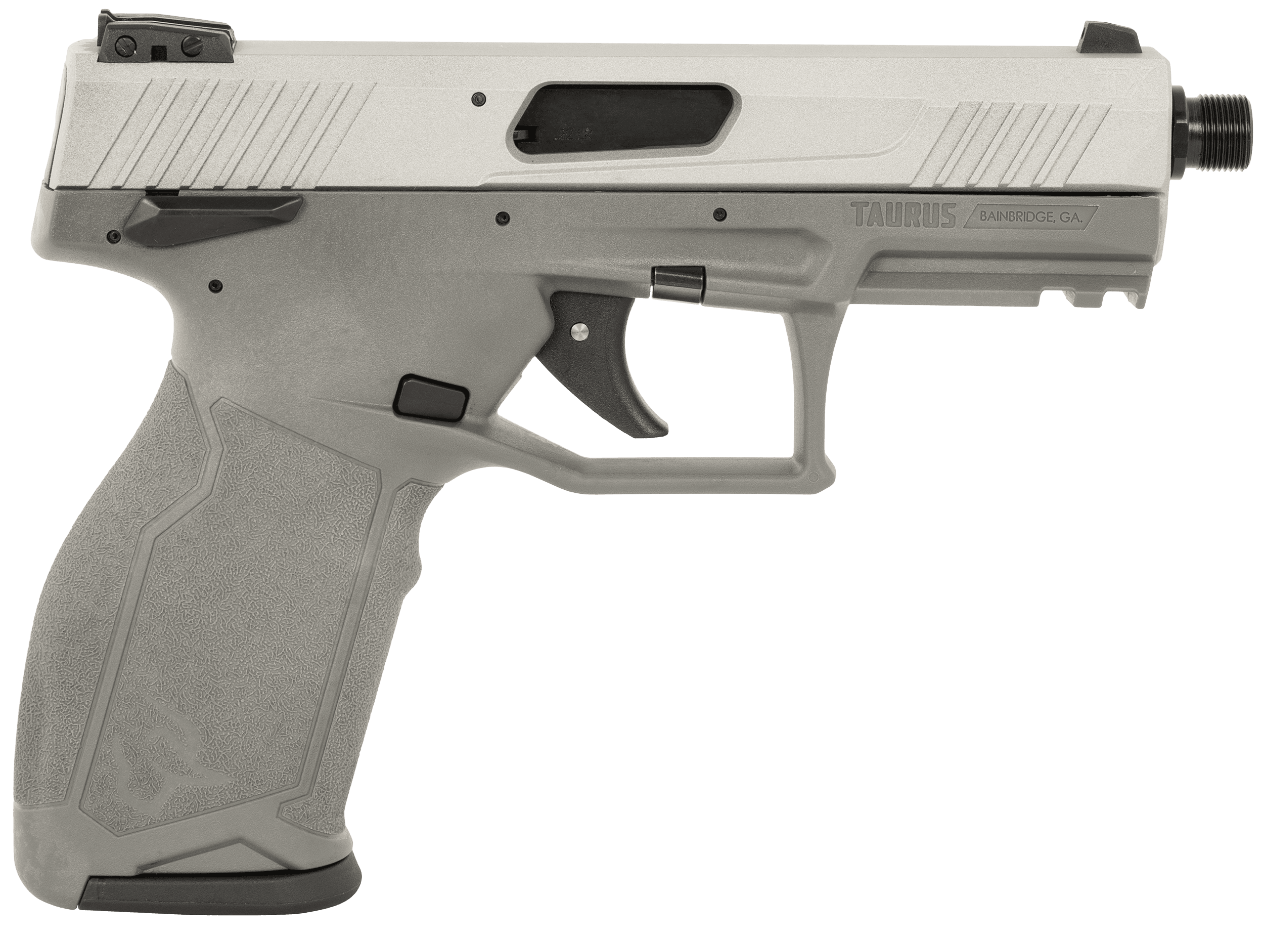 Taurus TX22 22 Long Rifle 4 Inch 16 Rounds Gray Satin Stainless Steel