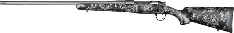 Christensen Arms 8010111300 Mesa FFT 7mm Rem Mag 3+1 22" Threaded Barrel, Tungsten Gray Cerakote, Black with Gray Webbing Stock,
