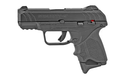Ruger Security 9 Compact 9mm Luger 3.42 inch 10+1 Blued Slide Nylon Hogue Grip