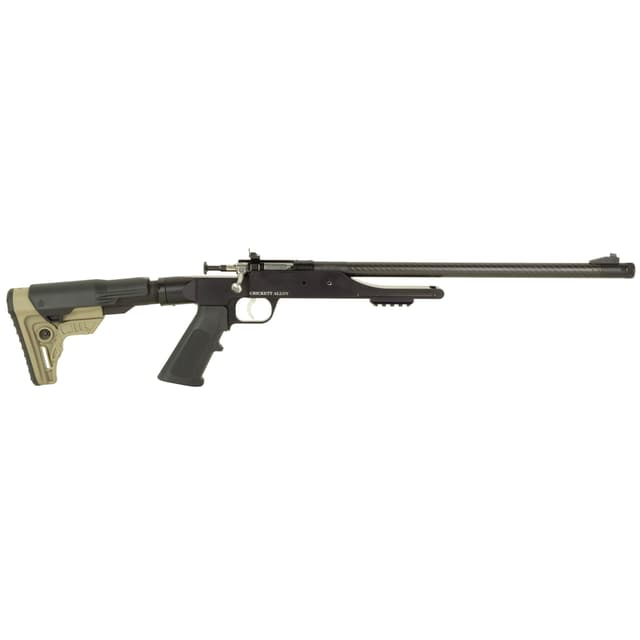 Keystone Precision Model 6061 Rifle 22 LR 16 in. Anodized Black w/ Carbon Stock