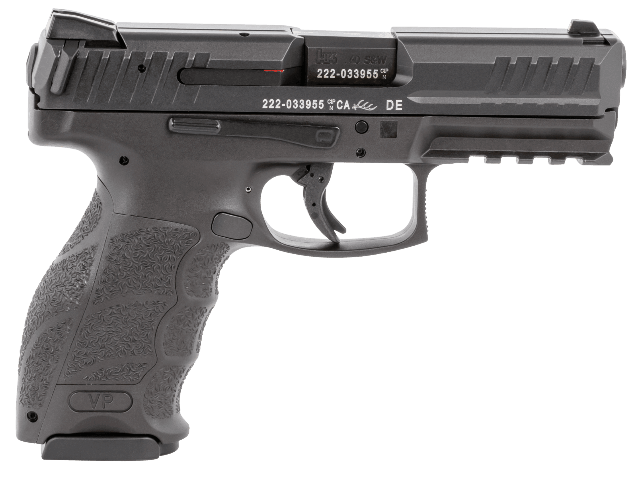 Heckler & Koch VP40 B 40 S&W 4.09in 10rd Black Serrated Slide