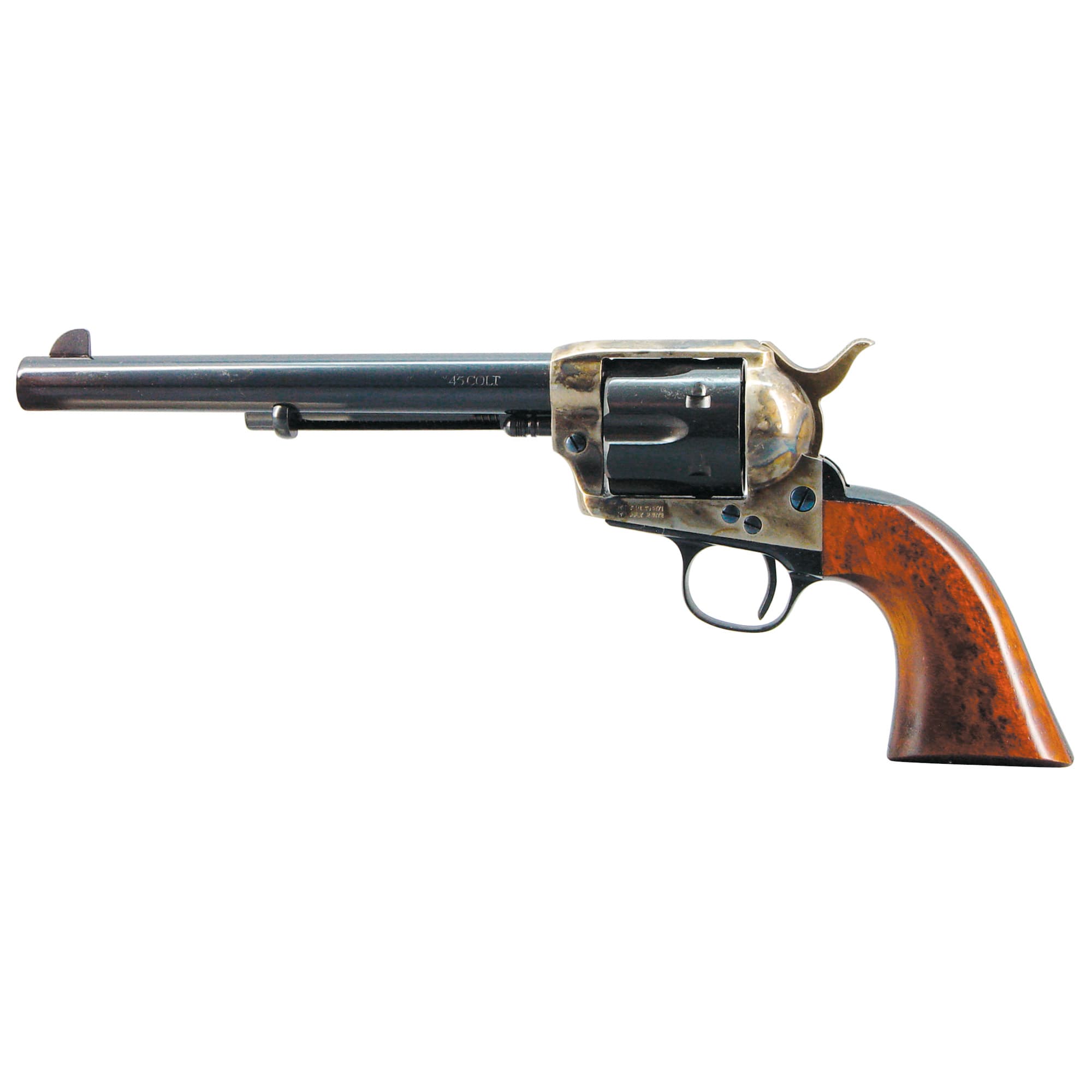 Cimarron Mod P .45 Colt 7.5 inch 6 Rounds Color Case Hardened