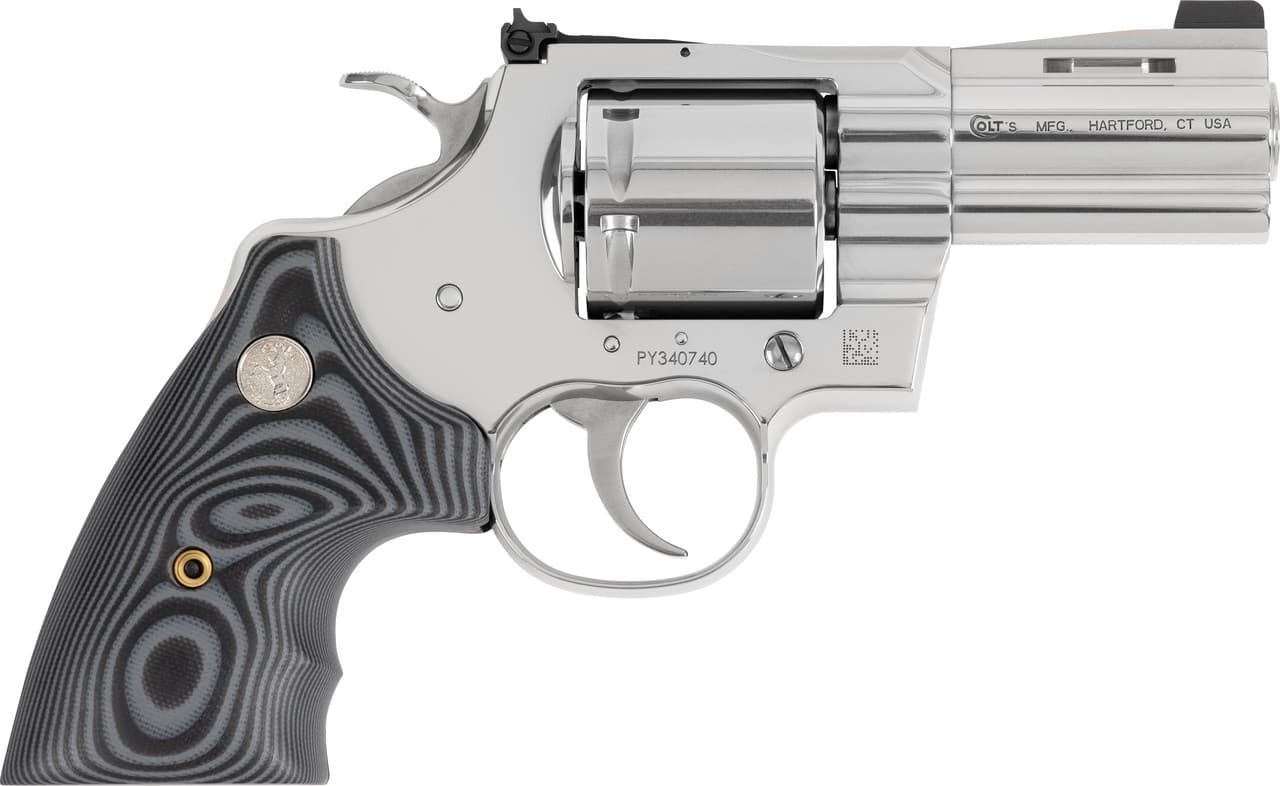 Colt Python Combat Elite .357 Magnum 3 in 6 Round Stainless G10 Grips