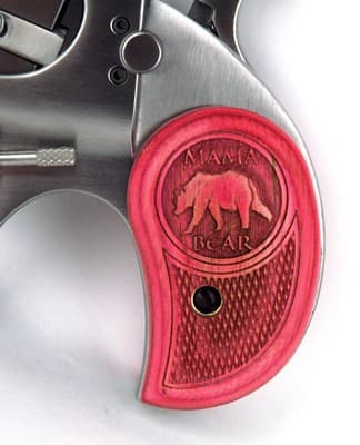 BOND ARMS Mama Bear 357 Magnum, 2.5in. Barrel, 2rd, Pink Grips - Stainless (BAMB)