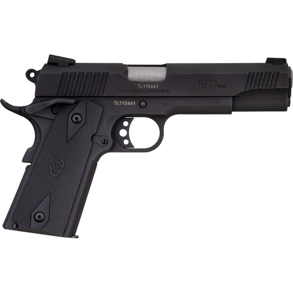 Taurus 1911 9mm 5 inch 9+1 Matte Black/Matte Stainless Full Size Novak Sights
