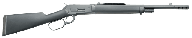 Taylors & Company 220091 1886 Ridge Runner Take Down 45-70 Gov Caliber with 4+1 Capacity, 18.50" Barrel, Blued Metal Finish & SoftTouch Black Synthetic Stock Right Hand (Full Size)