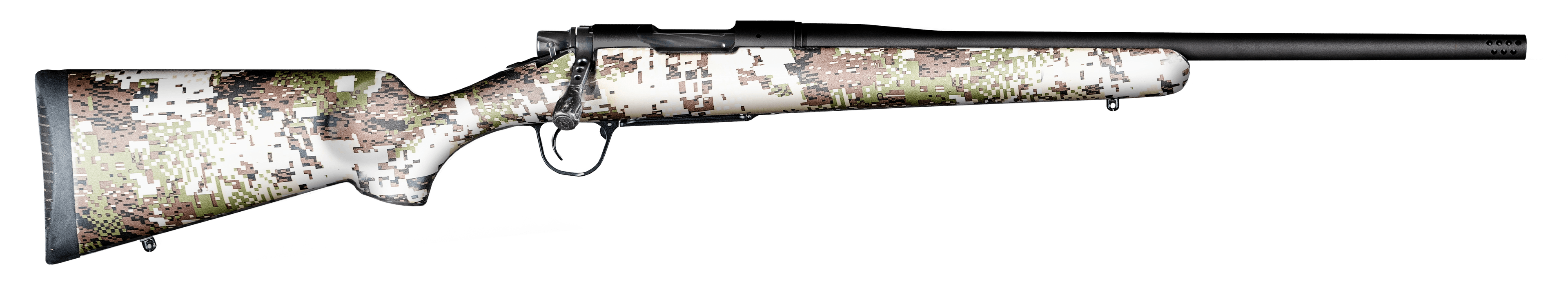 Christensen Arms 8010116900 Mesa FFT 300 PRC 3+1 22" Threaded Barrel, Black Nitride, Sitka Subalpine Camo Stock