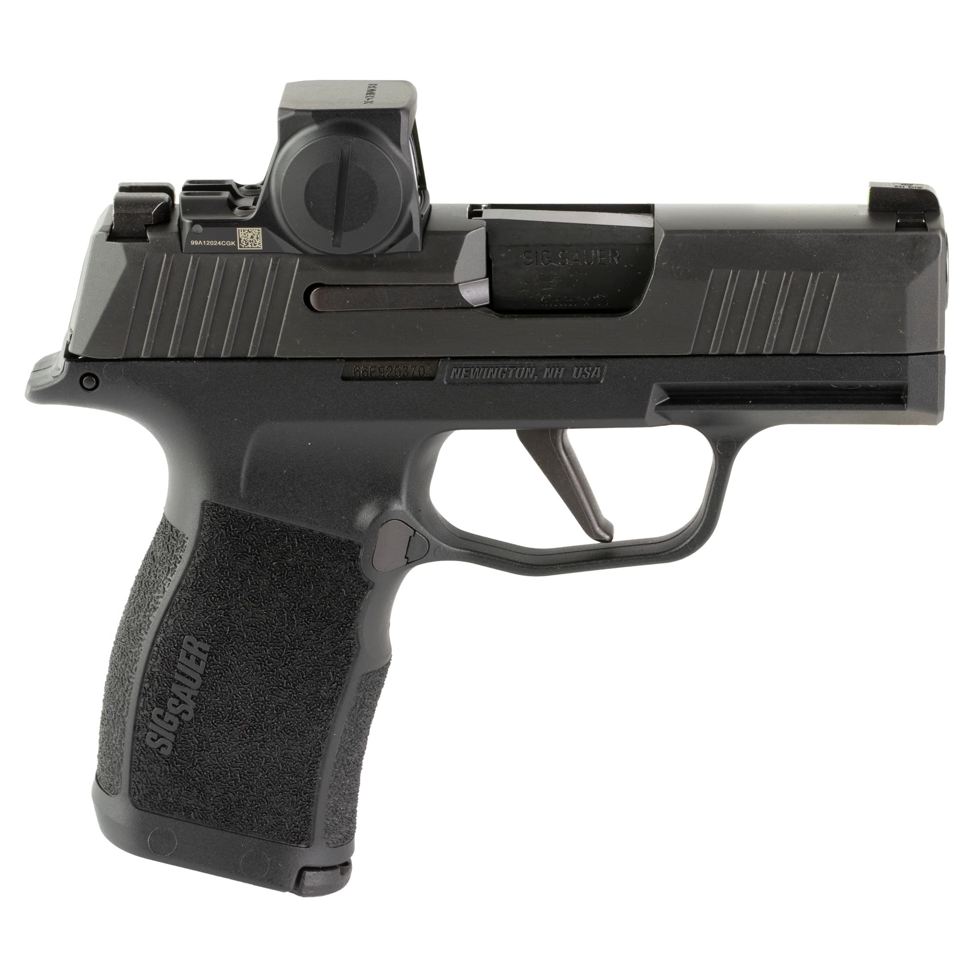 Sig P365x Romeo-x 9mm Luger 3.10 in 10+1 Nitron Finish Polymer Frame