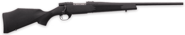 Weatherby Vanguard Synthetic Compact 22-250 Rem 20" 5 Rounds Matte Blued Threaded Barrel
