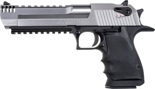 Magnum Research DE44ASIMB Desert Eagle Mark XIX L6 44 Rem Mag 6" 8+1 Black Hardcoat Anodized Aluminum Frame Stainless Steel Slide Black Polymer Grip