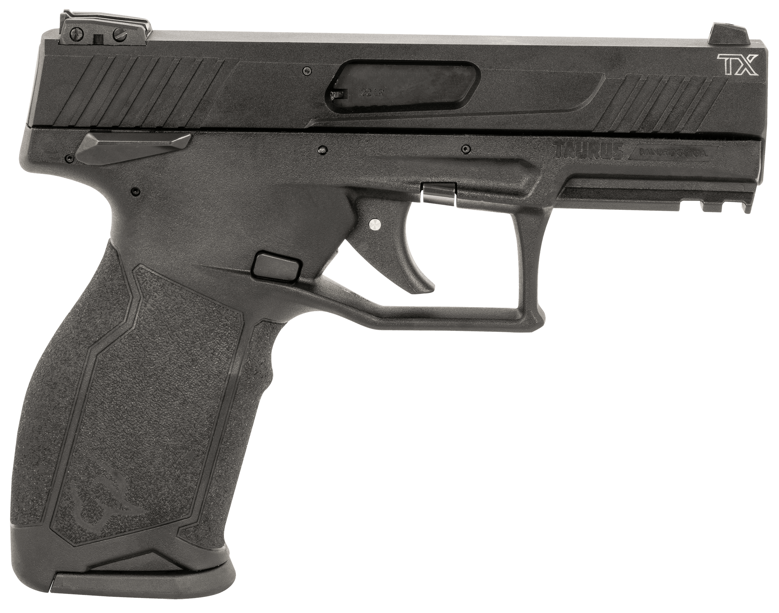 Taurus TX22 22 LR 4.10 Inch 15 Rounds Matte Steel Threaded Barrel Polymer Frame