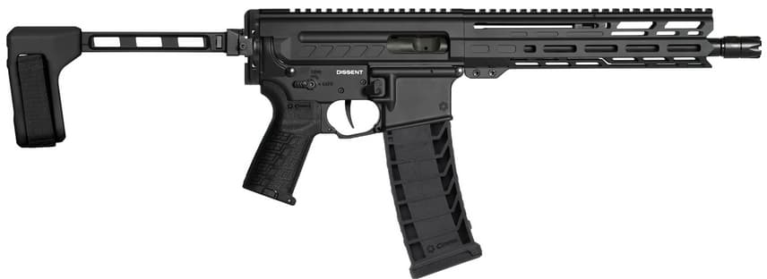 CMMG Dissent Mk4 9mm 10.5 Armor Black