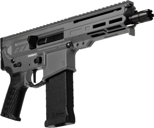 CMMG Dissent 5.7x28mm 6.5" 32 Tungsten Gray Cerakote