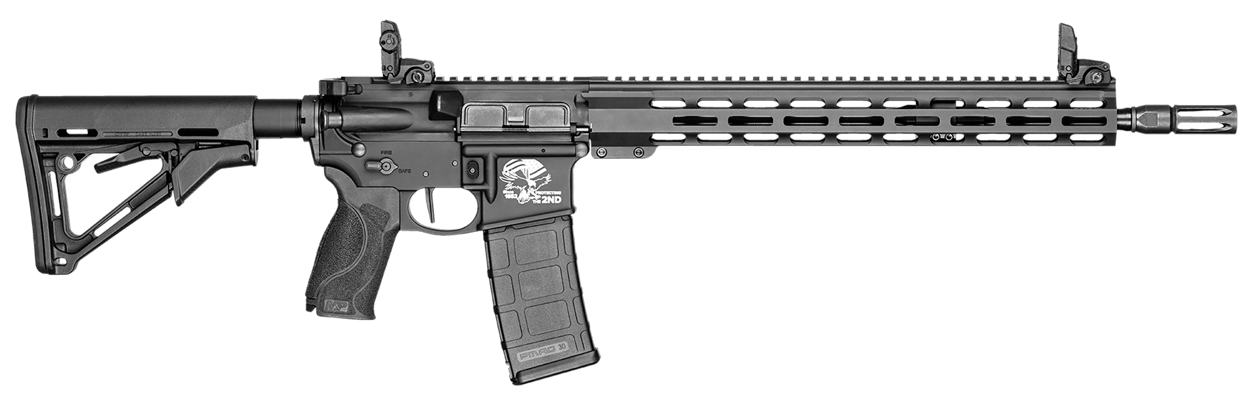 Smith & Wesson M&P15T II 5.56 NATO 16in 30rd Matte Engraved