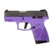 Taurus G2S 9mm Luger 3.26 Inch 7 Rounds Dark Purple Polymer Frame