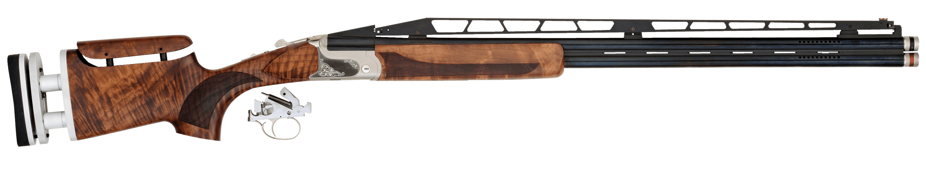 TriStar Arms TT-15A Deluxe  Double Combo, 12GA, 32in. Barrel, 2rd, Incl. unsingle 34" Barrel. Adj. Rib, Adj. Recoil Pad, & Adj. Comb. Wood Stock & Forend - Gray (35420)