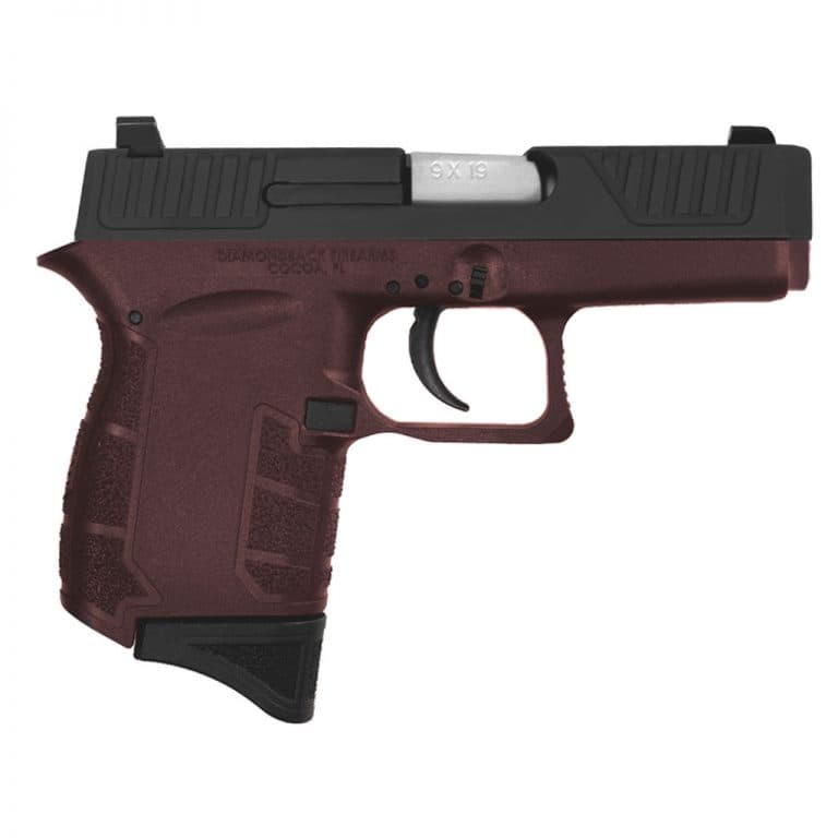 Diamondback DB9 9mm 3in Barrel 6rd Midnight Bronze