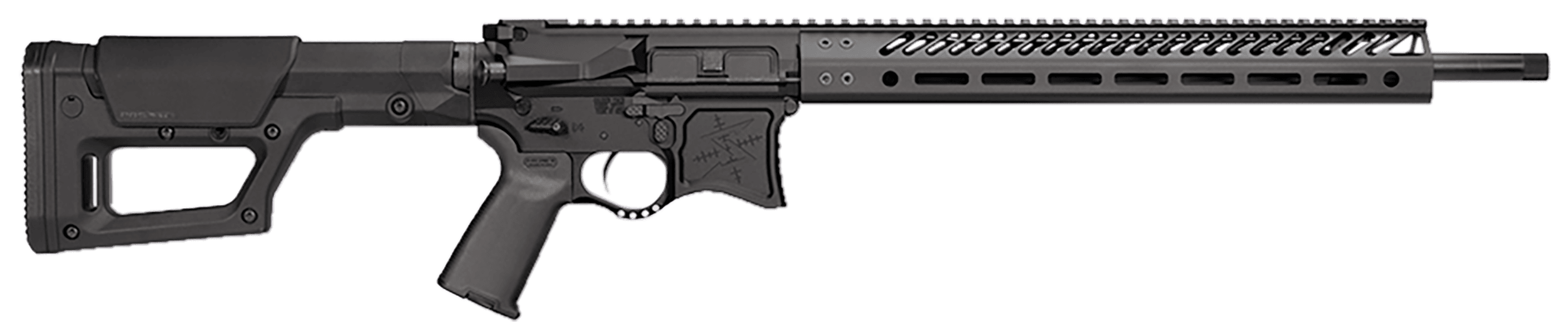Seekins Precision 0011300117BLK DMR  6mm ARC 30+1 18" Stainless Barrel, Black Rec, 10X-Ray Stock, Magpul Grip, Timney Trigger, Ambi Controls