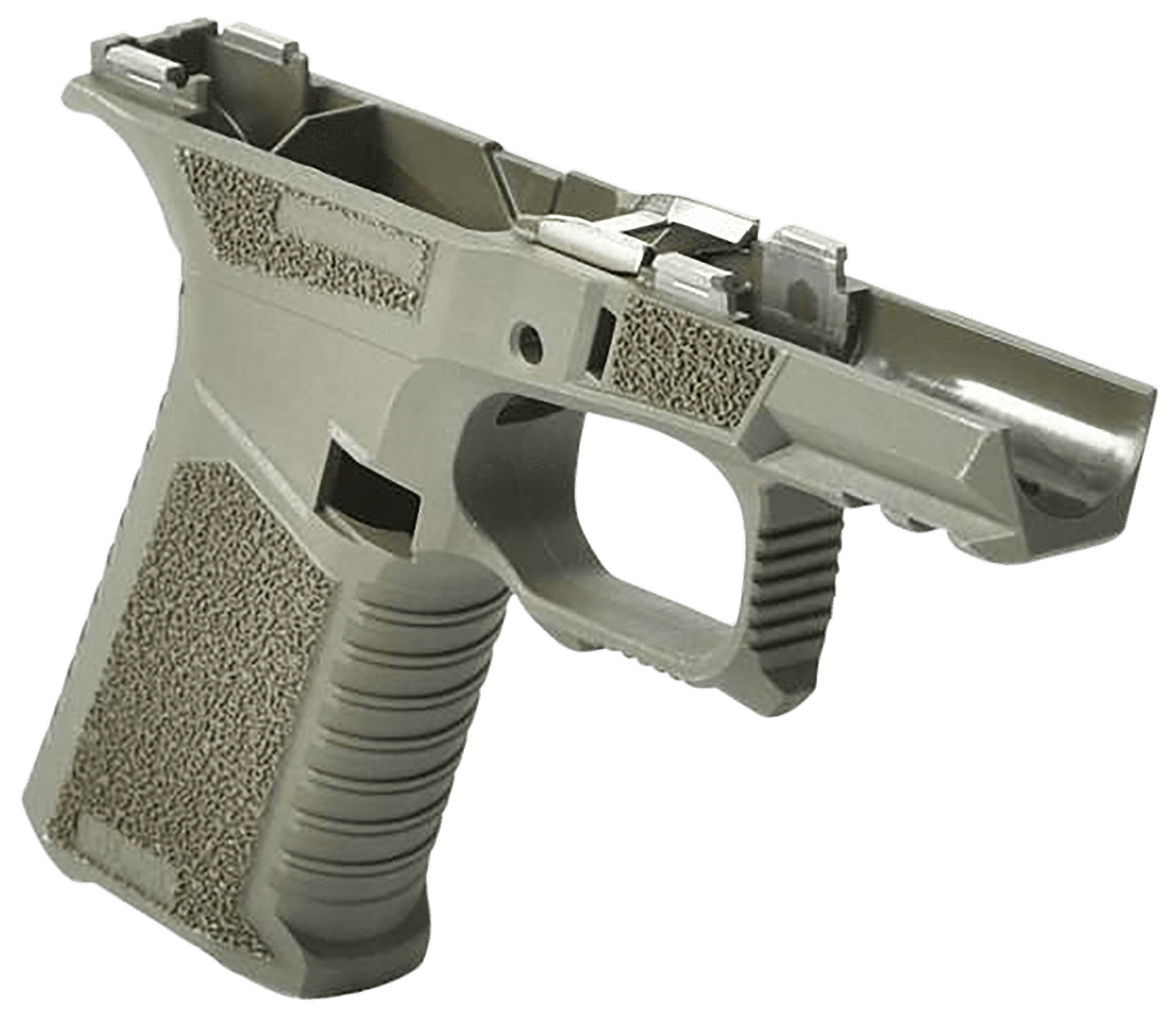 SCT Manufacturing 0225020100IB Subcompact Glock 43X 48 OD Green Polymer Grip Lock
