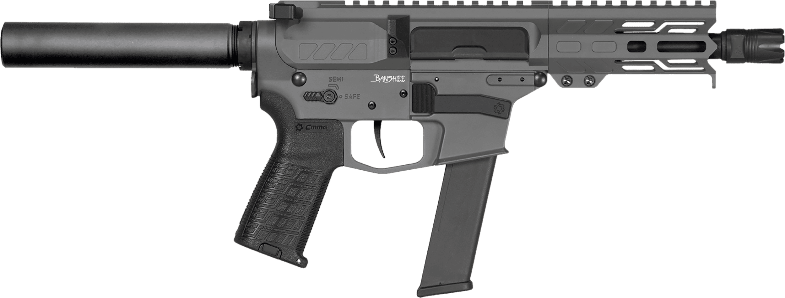 CMMG Banshee MKGS 40 S&W 8" 22+1 Tungsten