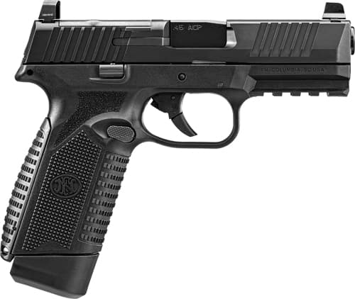 FN 545 Mrd 45 ACP 4.1in 10 Rounds PVD Optic Cut Steel Slide Polymer Frame