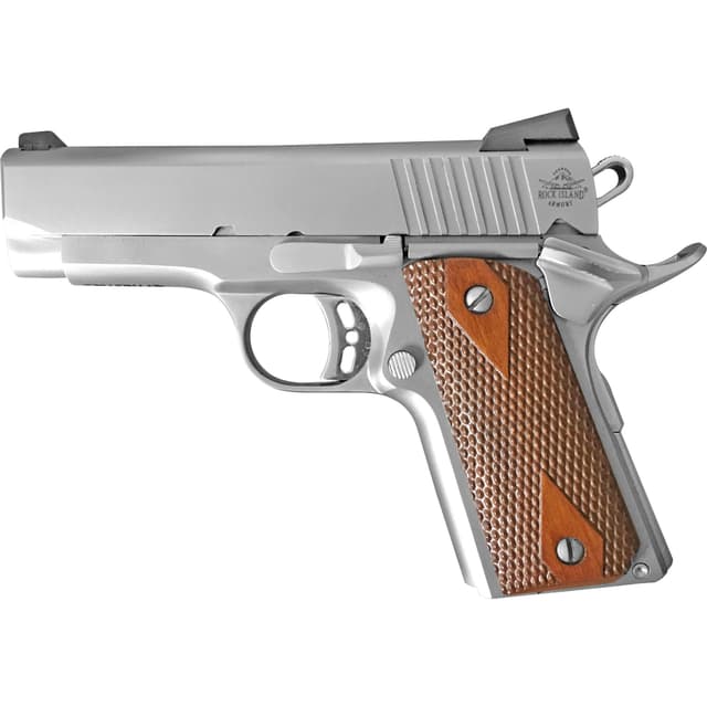 Armscor Rock Island Rock Standard CS 1911 Pistol 45 ACP 3.63 in Stainless