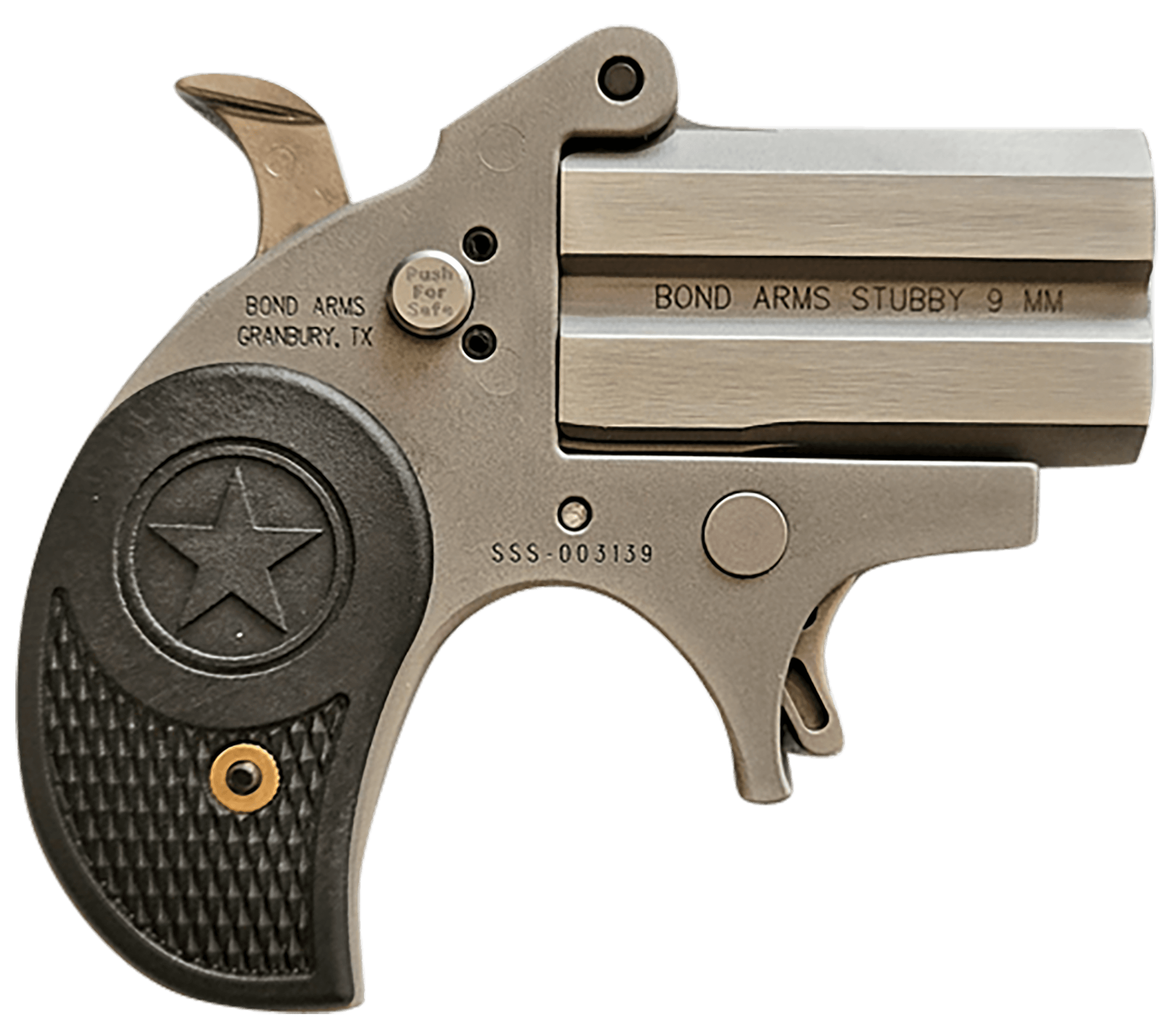 Bond Arms Stubby 380ACP, 2.2in. Barrel, 2rd - Stainless (BASTB)