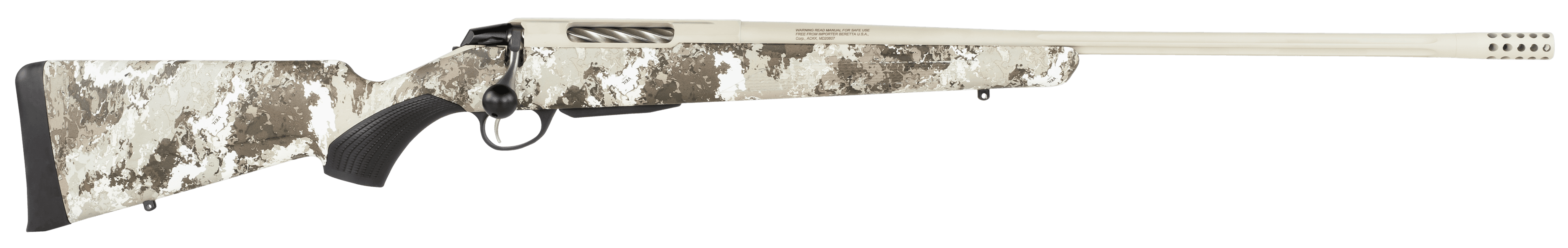 Tikka T3x Lite 300 Winchester Short Magnum 24.3 in 3 Rounds Stainless Fluted Threaded Veil Alpine Synthetic