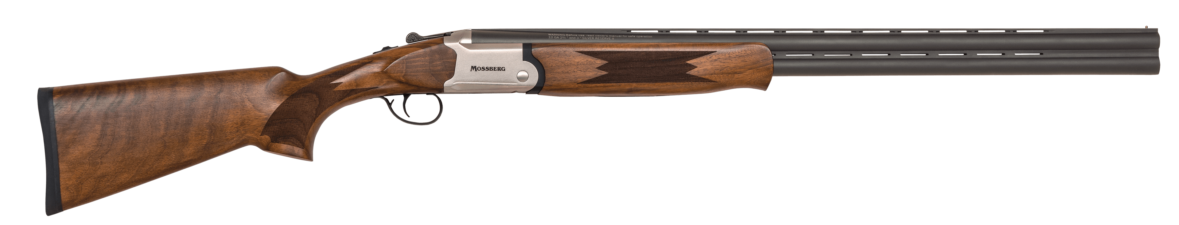 Mossberg Silver Reserve Field 12 Gauge 28 Inch 2 Rounds Wood Stock & Forend