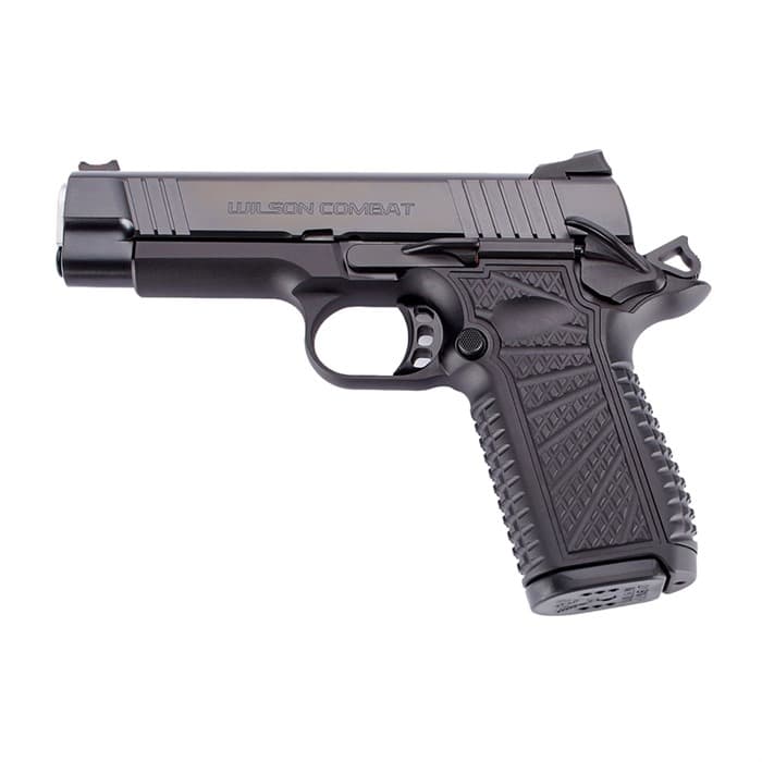 Wilson Combat SFT9CM42A 9mm Luger 4.25 Inch 15 Rounds Stainless Beavertail Frame Fiber Optic Sights