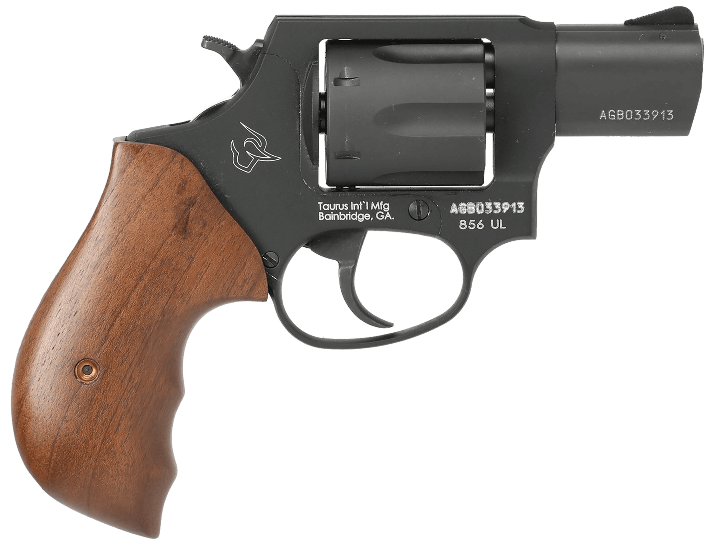 Taurus 856 Ultra-Lite 38 Special 2 Inch 6 Rounds Matte Carbon Steel Walnut Grip
