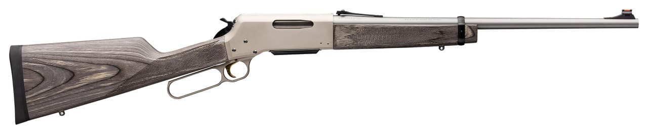 Browning Blr Lightweight 81 Takedown 300 Winchester Magnum 24" 3+1 Matte Stainless Satin Gray
