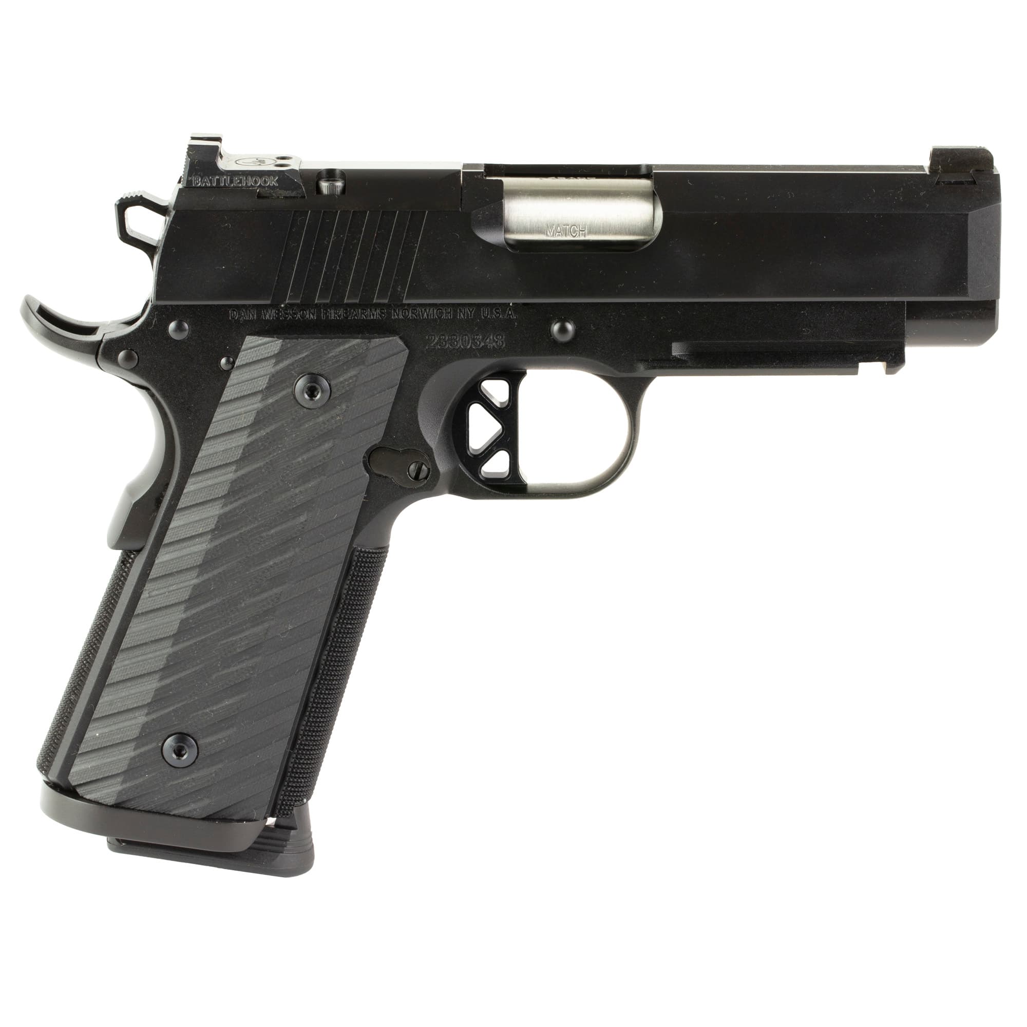 Dan Wesson TCP 45ACP, 4in. Barrel, 8rd, Optic Ready - Black (1793)