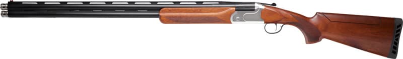 Savage 18964 555 Sporting Compact 12 Gauge 26 Inch 2 Round Silver Oiled Walnut