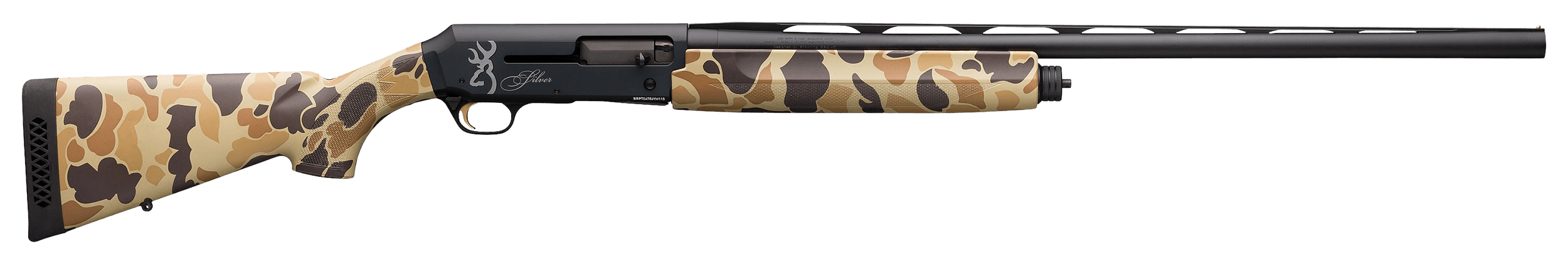 Browning Silver Field 12 Gauge 28in 4rd Auric Vintage Tan Camo Finish