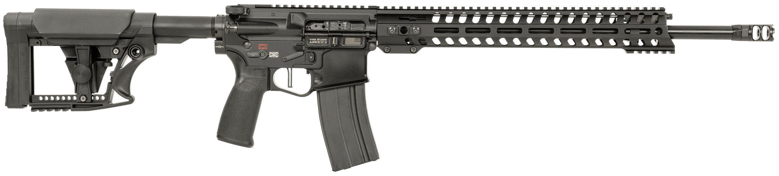 Patriot Ordnance Factory Renegade DI 6mm ARC 18.5in 30rd Nitride Finish
