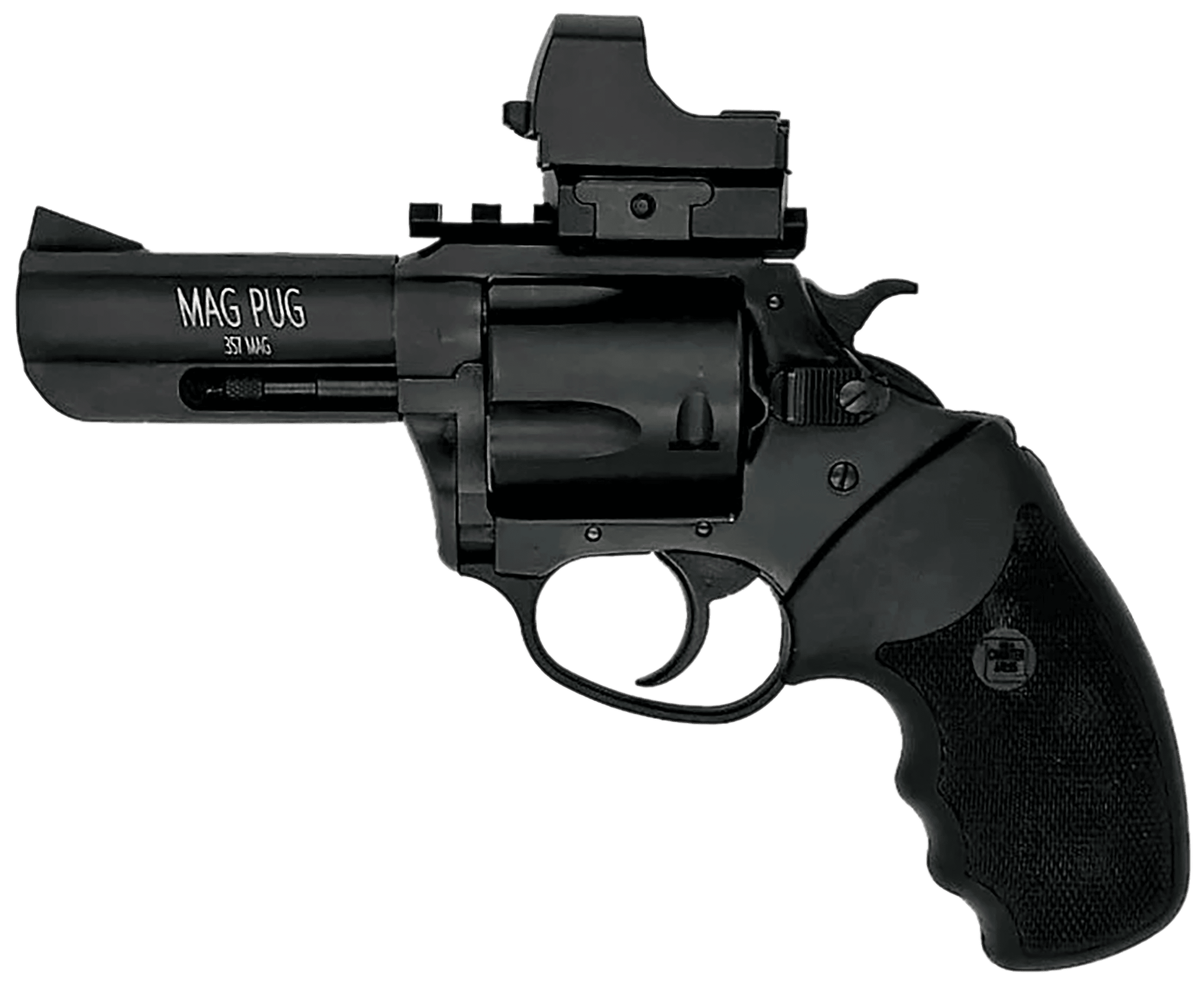 Charter Arms Mag Pug 357 Magnum 3 Inch 5 Rounds Passivate Steel Revolver