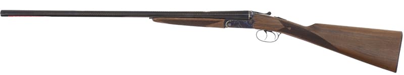 IFG Iside 16GA, 28in. Barrel, 2rd, Wood Stock & Forend - Black (FRISBC1628)