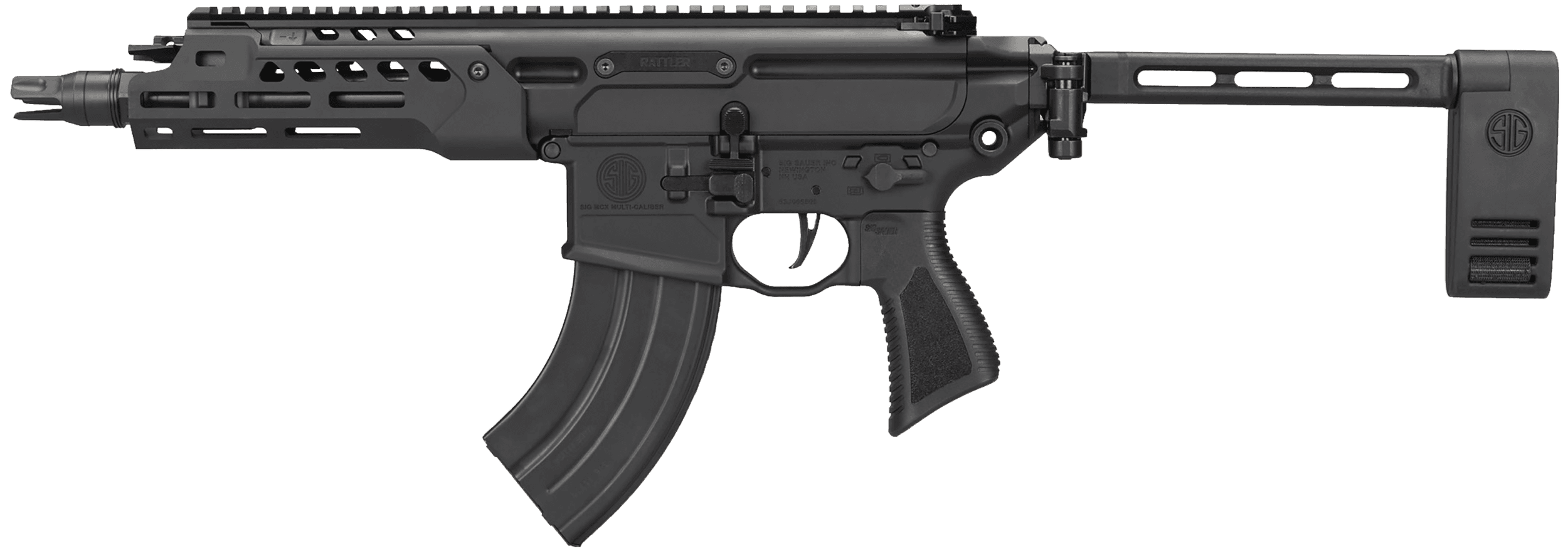 Sig Sauer MCX Rattler LT 7.62x39mm 7.75in 28rd Anodized Finish