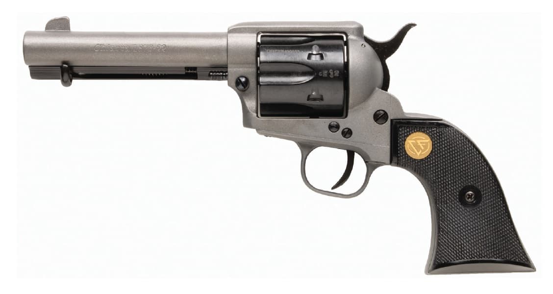 Chiappa Firearms 1873 SAA 22 Long Rifle 4.75in 6rd Tactical Grey Mystikote