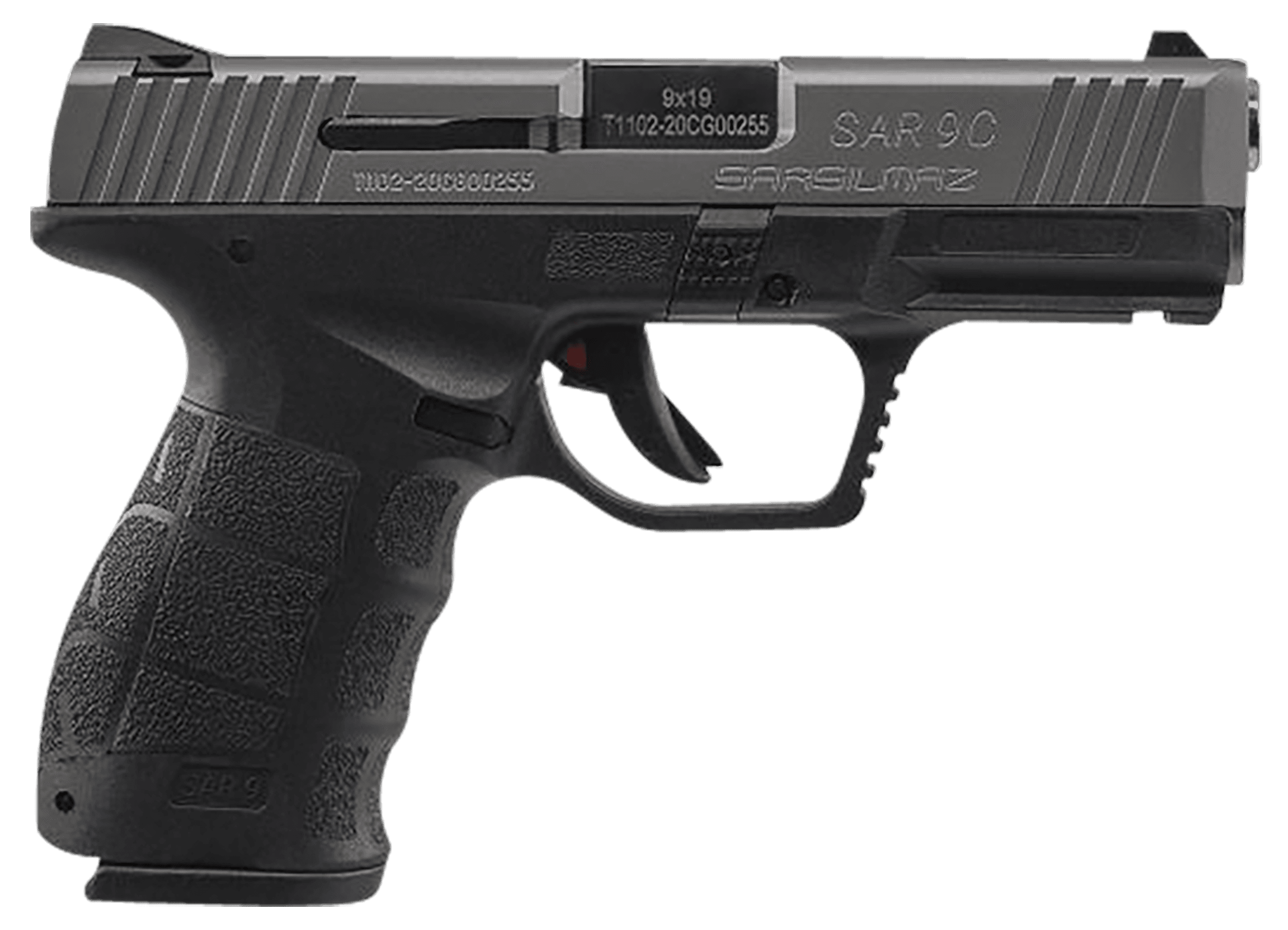 SAR USA SAR9 Compact Pistol 9mm Stainless 17 rd.