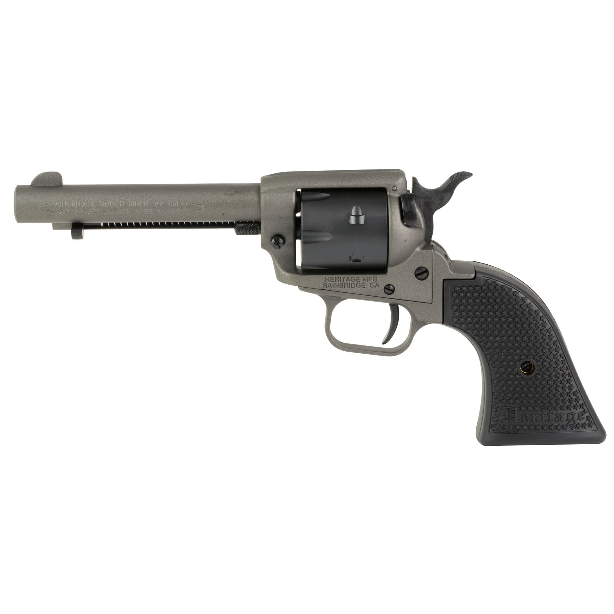 Heritage Manufacturing Rough Rider 22 Long Rifle 4.75in 6 Round Tungsten Gray