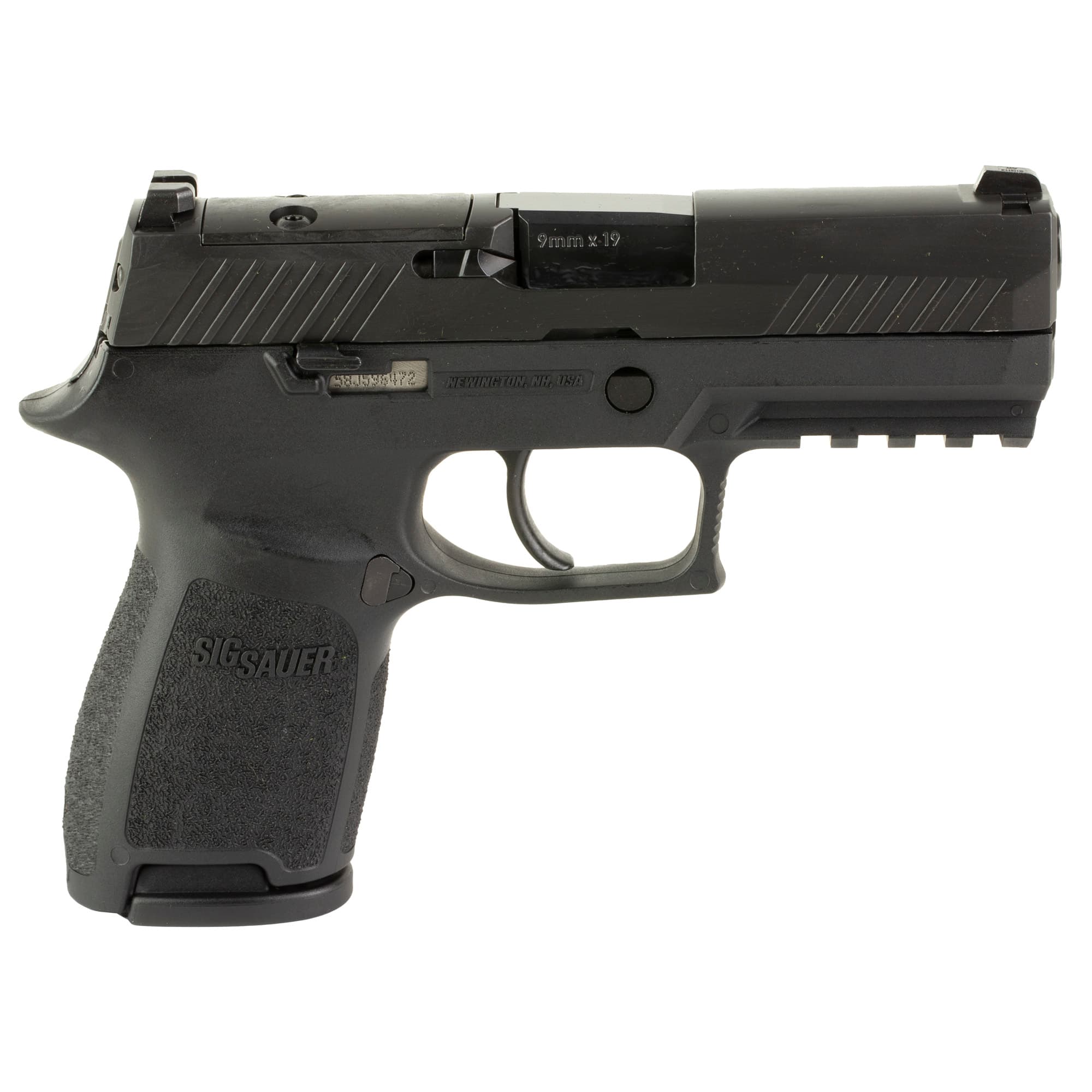 Sig Sauer P320 Compact Optic Ready 9mm Luger 3.9 in 15+1 Diamond Like Carbon