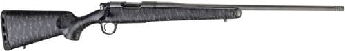 Christensen Arms CA10280H13211 Mesa  6.5 Creedmoor 4+1 22" Threaded Barrel, Tungsten Gray Cerakote, Black with Gray Webbing Stock