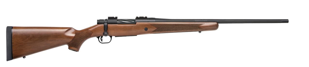 Mossberg Patriot 308 Winchester 22 in 5 Rounds Walnut Matte Blued