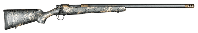 Christensen Arms 8010619300 Ridgeline FFT 280 Ackley Improved 3+1 22" Carbon Fiber/Threaded Barrel, Burnt Bronze Cerakote, Green with Black/Tan Accents Stock