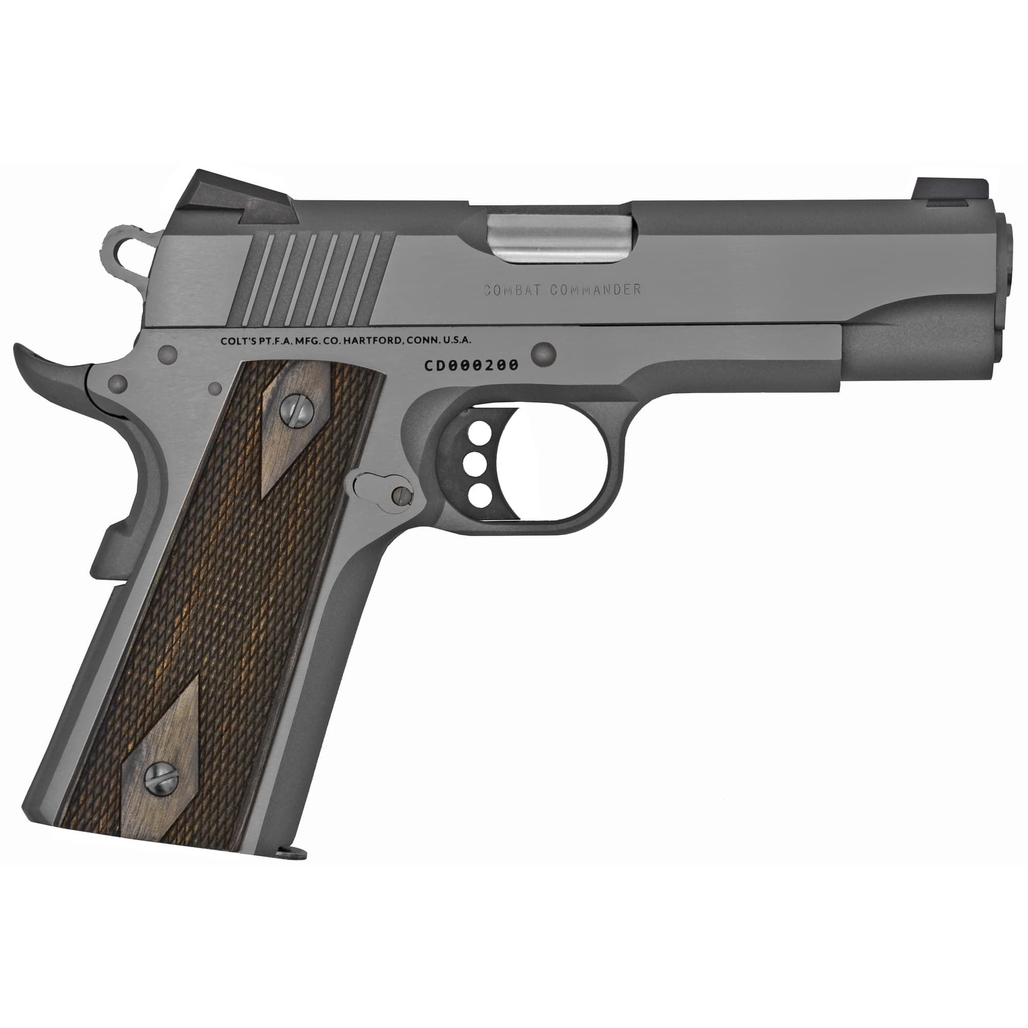 Colt, Custom Carry Commander, .45 ACP, 4.25 inch, 8 rounds, Smoke Gray Decobond