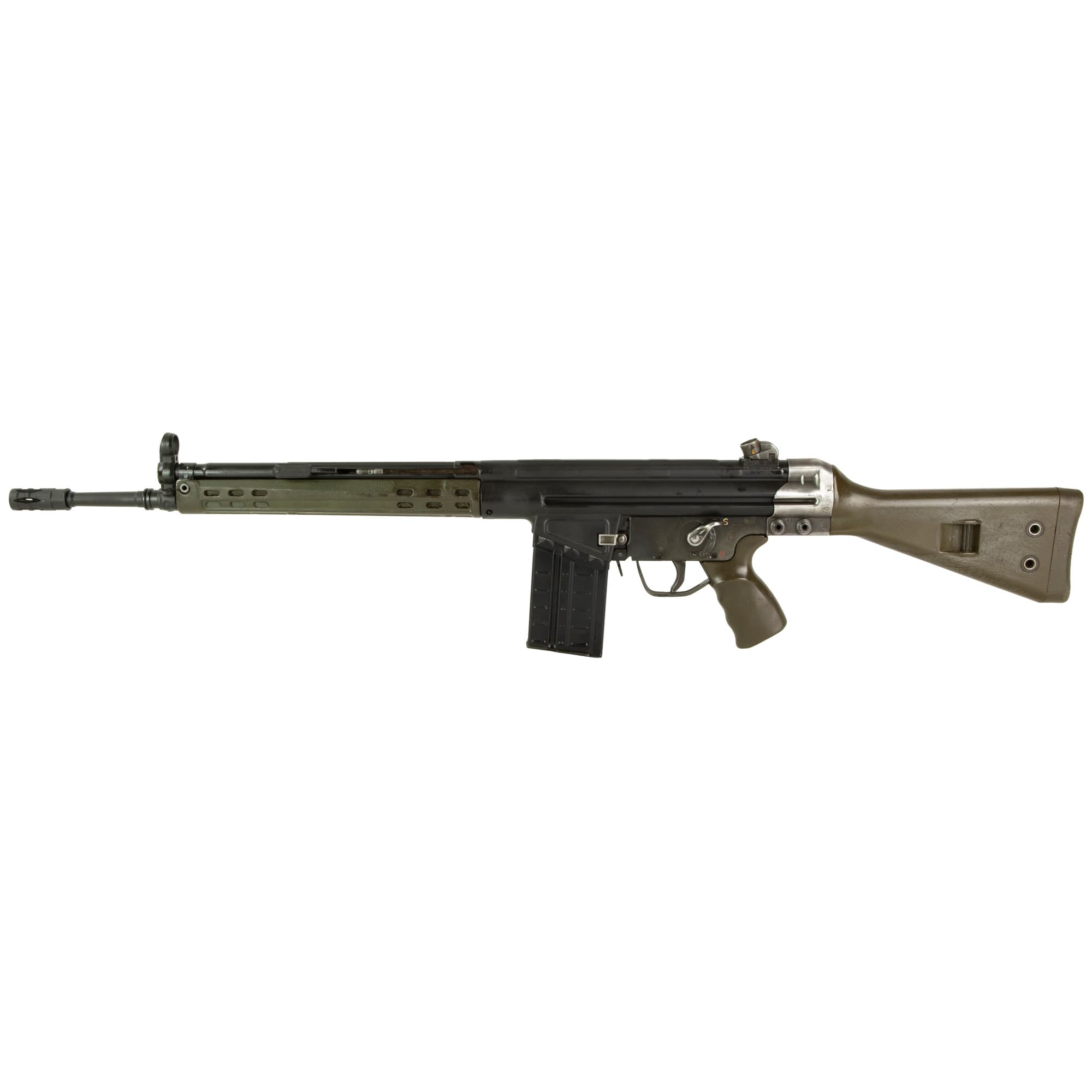 Century Arms CA-3 Semi-Auto Rifle - 7.62 NATO | OD Green | 18" Threaded Barrel | Polymer Stock
