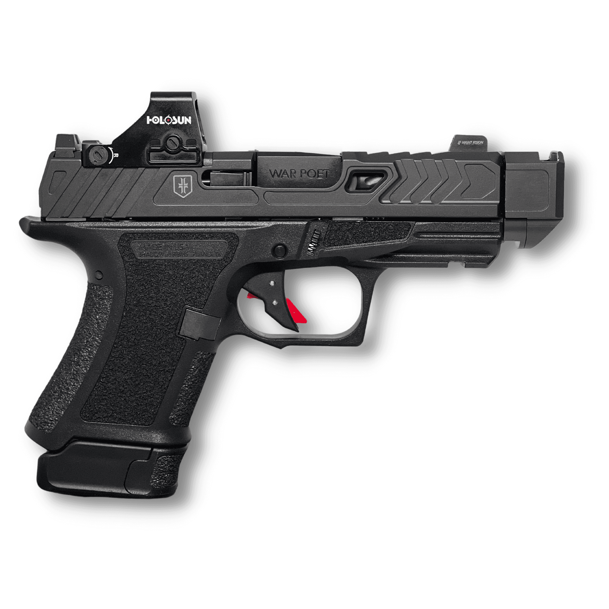 Shadow Systems CR920P War Poet 9mm Luger 3.75" 10 Rounds Nitride Finish