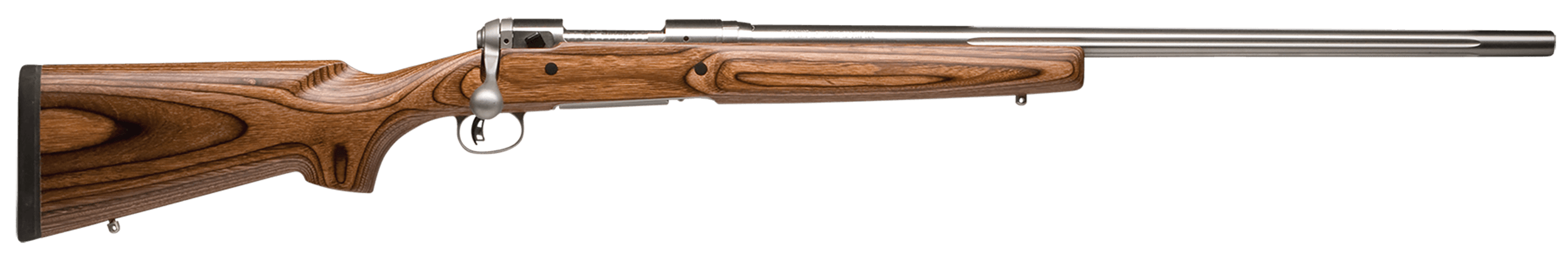 Savage Arms Model 12 Varminter 223 Remington 26 inch 4 round Stainless Brown Laminate
